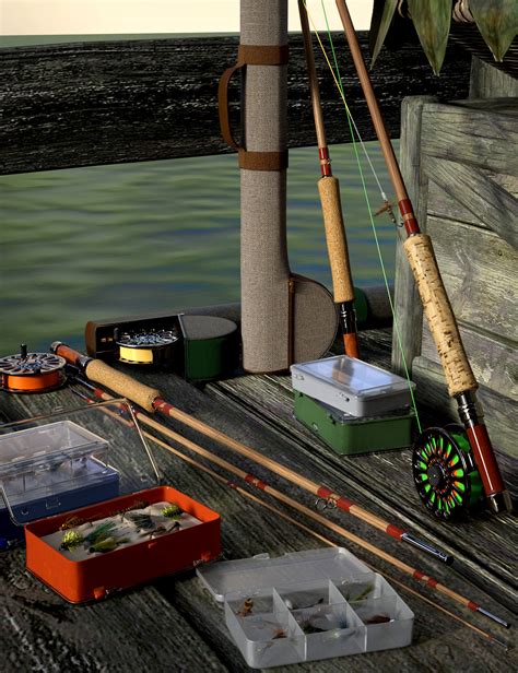 Fly Fishing Gear | Daz 3D