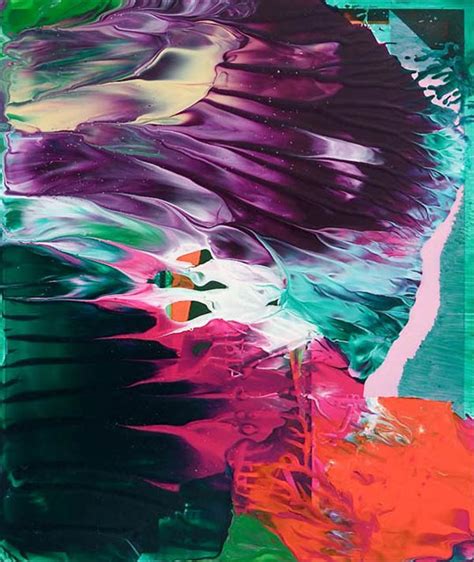 Abstract Paintings by German Artist Theo Altenberg