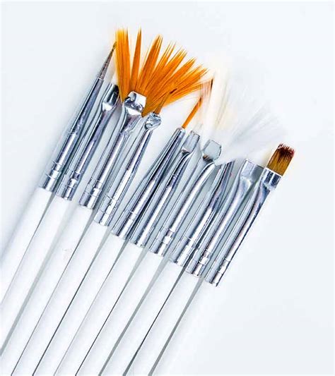 7 Different Types Of Nail Art Brushes That Anyone Can Try