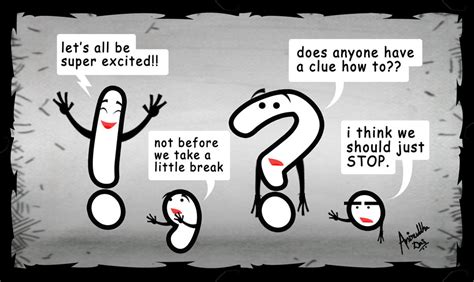 Punctuation Assertion, Cartoon Archives | Comics | Humor on Cy | Jokes