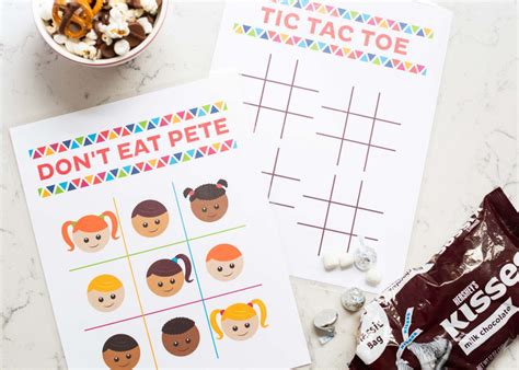 Don't Eat Pete Game (FREE Printable) - The Inspiration Board