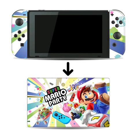 Buy Mario Party Game Skin for Nintendo Switch Console and Dock Online ...