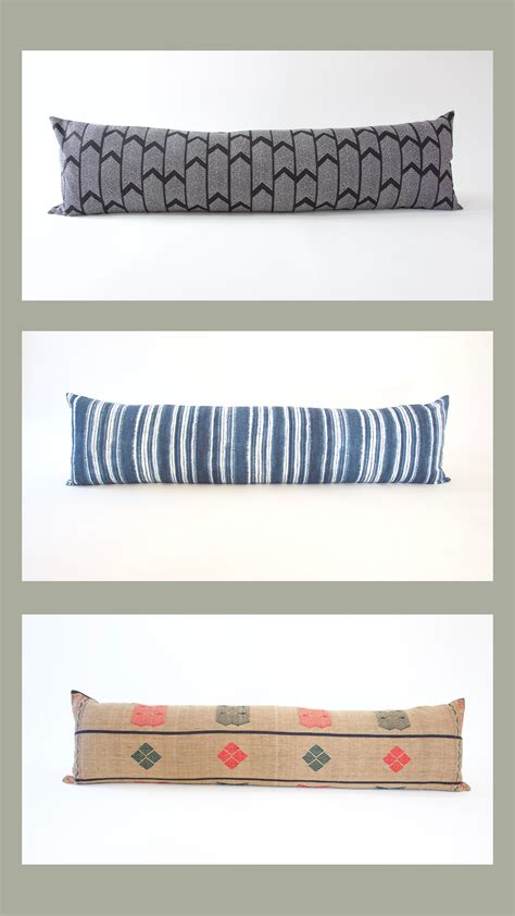 Extra Long Lumbar Pillows - 14x50 inches | Long lumbar pillow, Pillows ...