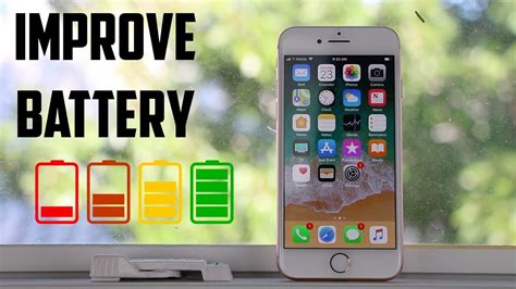 How to Improve iPhone 8 & iPhone 8 Plus Battery - YouTube