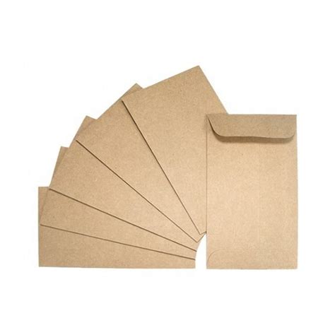 Brown Coin Envelopes Wholesale 1 Pack 1000pcs 120gsm High Quality Brown Coin Envelopes For ...