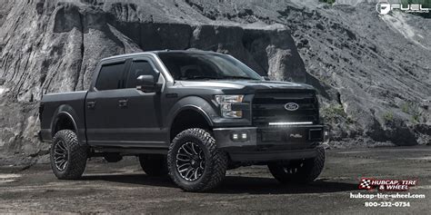 Ford F-150 Fuel Warrior D607 Wheels Gloss Black & Milled