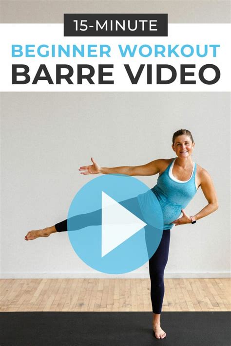 15-Minute Low Impact Cardio Barre Workout | Nourish Move Love