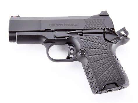 Wilson Combat EDCXSC9A EDC X9 Subcompact 9mm Luger 3.25" 10+1 15+1 Black Black G10 Grip Ambi ...