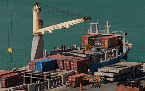 Ship Deck Crane Unloading Containers | Mick Stephenson – Photography