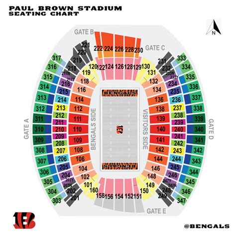 Cincinnati_Bengals_Seating_Chart_052020 - Touchdown Trips