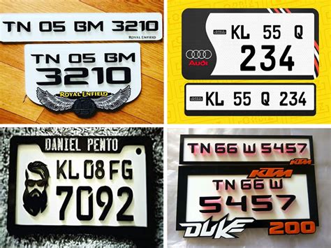 GEL BIKE NUMBER PLATE Number Plate, Number Plate Design,, 41% OFF