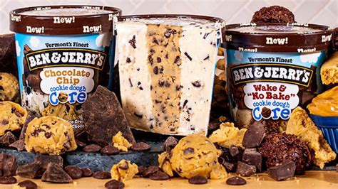 Ben & Jerry's Introduces 3 New Cookie Dough Core Flavors