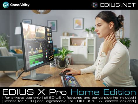 EDIUS X Pro Home Edition out now! - EDIUS