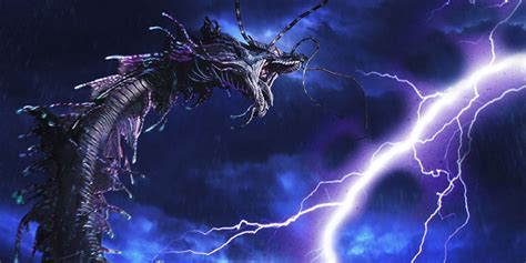 Godzilla Concept Artist Shares Titanus Tiamat's Roaring Design