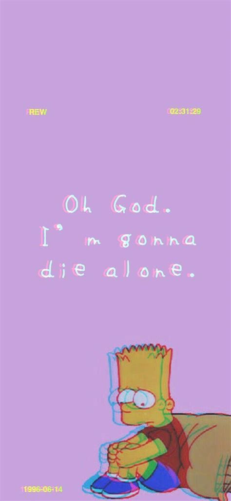 Sad Bart Simpson Wallpaper Download | MobCup