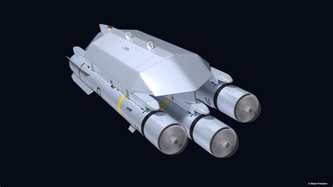 Missile Launcher for Brimstone - 3D Model by Akela Freedom