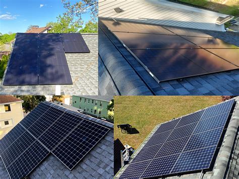 All-Black vs. Traditional Panels - SGE Solar