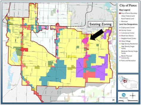 Pierce County Zoning Map - Map Of New Hampshire