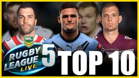 WHAT OVERALL WOULD THE TOP 10 PLAYERS BE ON RUGBY LEAGUE LIVE 5? - YouTube