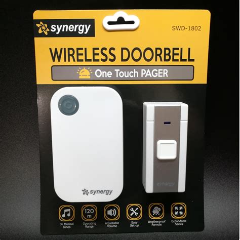 Synergy Wireless Doorbell (SWD-1802) | Lazada PH