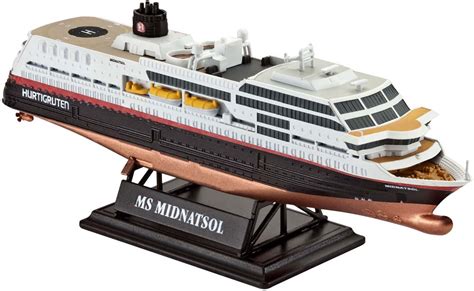 REVELL GERMANY 1:1200 Scale Ship Plastic Model Kit MS Midnatsol (05817 ...