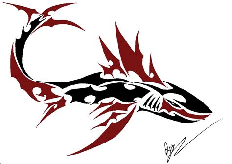 diseño para tabla | Tribal shark tattoos, Shark tattoos, Tribal shark