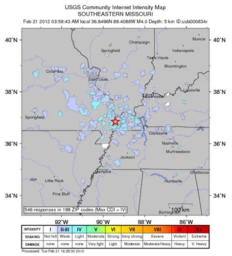 4.0 earthquake in Missouri shakes 9 states - US news - Life | NBC News