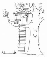 Treehouse Coloring Pages  Best For Kids sketch template