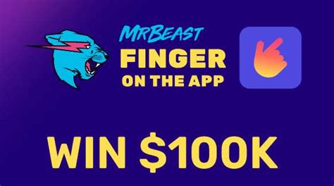 MrBeast Finger On The App 2 Contest - Win $100,000 Cash