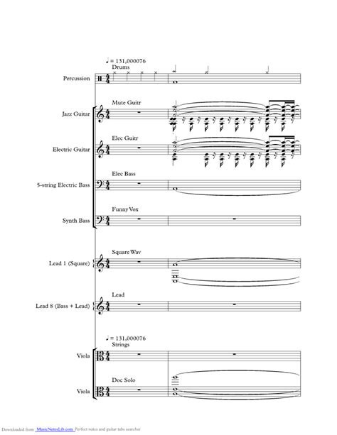 Lets Go music sheet and notes by The Cars @ musicnoteslib.com