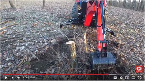 12 DIY Projects for your Tractor Mounted Mini Backhoe Excavator