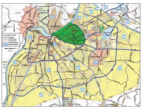 Louisville Map - Free Printable Maps