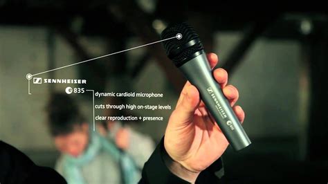 Sennheiser e 835 Cardioid Vocal Microphone Overview | Full Compass ...