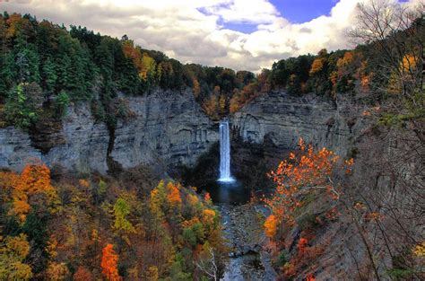 Taughannock Falls, New York, United States | State parks, Campsite, Natural landmarks