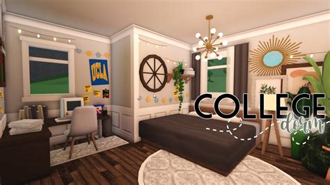 College Dorm || 20k | Elliixla | Bloxburg (roblox) - YouTube