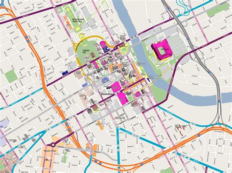 Printable Map Of Downtown Nashville Bars