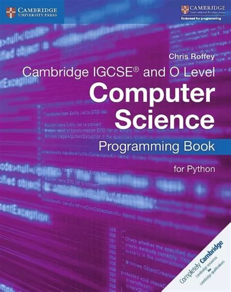 CAMBRIDGE IGCSE (R) and O Level Computer Science Programming Book for Python by $10.16 - PicClick