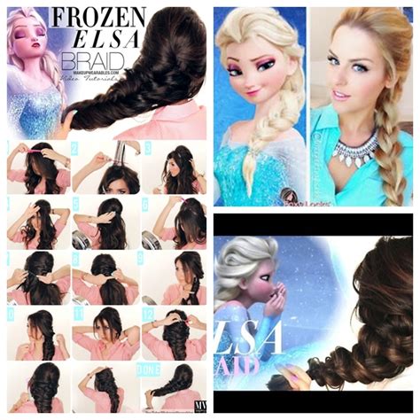 Wonderful DIY Disney Frozen Elsa's Hairstyle