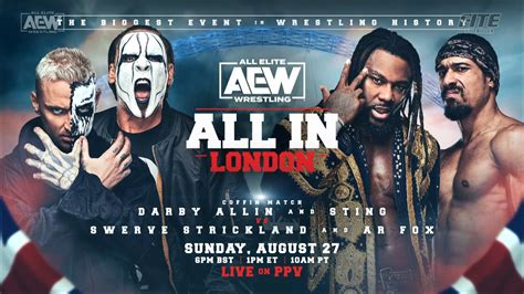 AEW All In Match Changed – Features of Wrestling