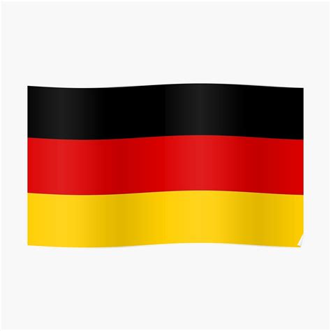 the flag of germany on a white background