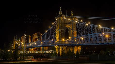 Roebling suspension bridge at night 20-38-08 | John A. Roebl… | Flickr