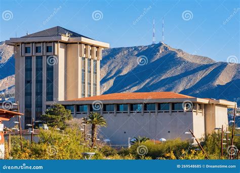 Sunny Exterior View of the Campus of the University of Texas at El Paso ...