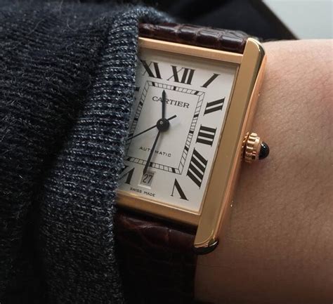 Replica Cartier Tank Solo XL Rose Gold Automatic Hands-on Review ...