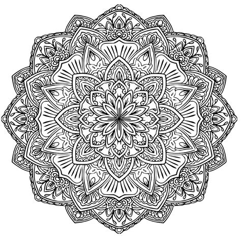 - Mandalas - Disegni da colorare per adulti