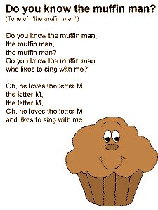 Muffin Man Song for Preschoolers