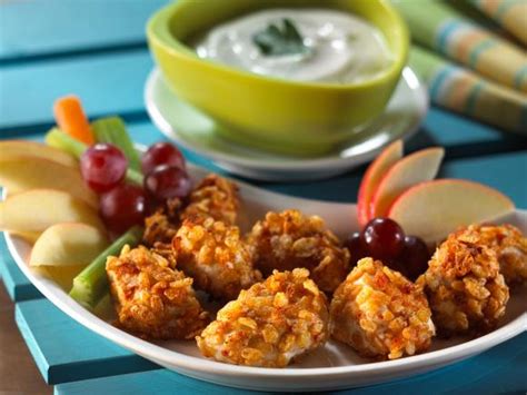 Crunchy Chicken Nuggets Recipe | Food Network