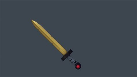 3D file Finn's Golden Sword 🗡️・Design to download and 3D print・Cults