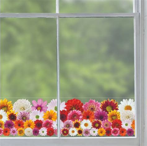 Floral Decorative Window Sticker | Purlfrost