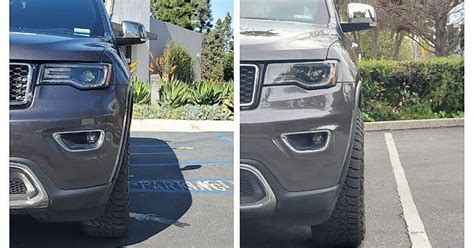 Before and After 1.25" Wheel Spacers - Better Looks and Handling! : GrandCherokee