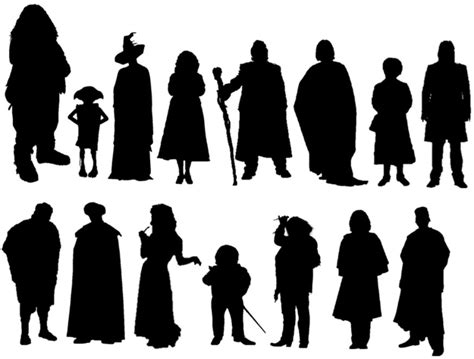 Silhouettes: Harry Potter Characters Quiz - By Perspektive